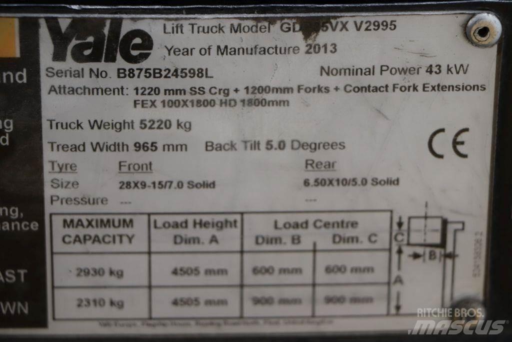 Yale GDP35VX Diesel gaffeltrucks