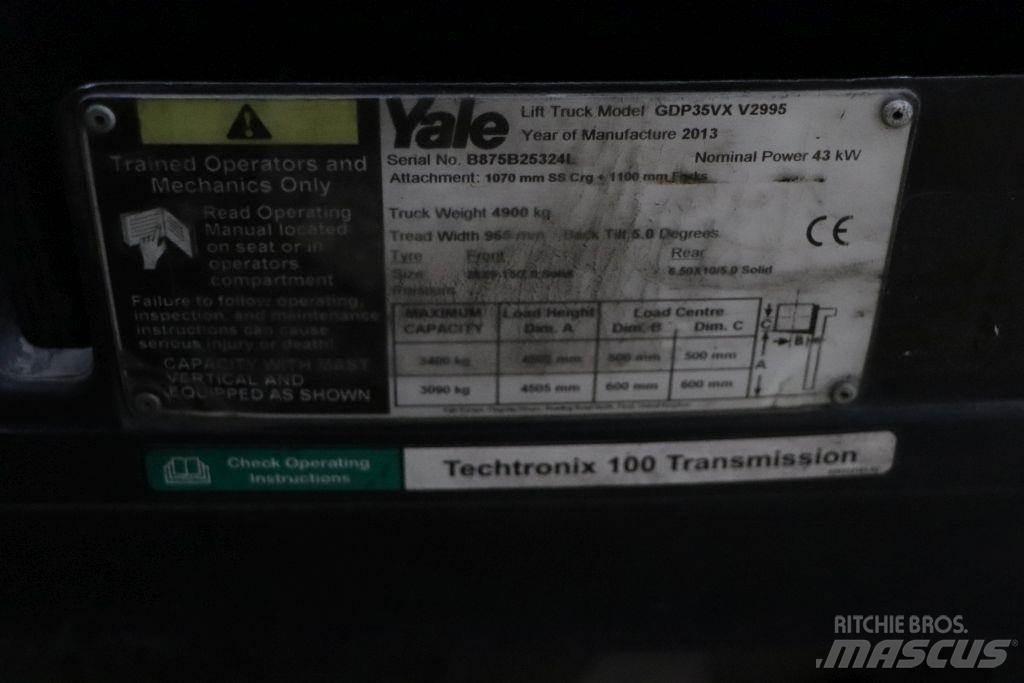 Yale GDP35VX Diesel gaffeltrucks