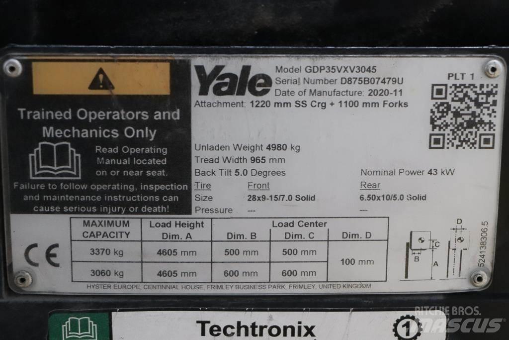 Yale GDP35VX Diesel gaffeltrucks