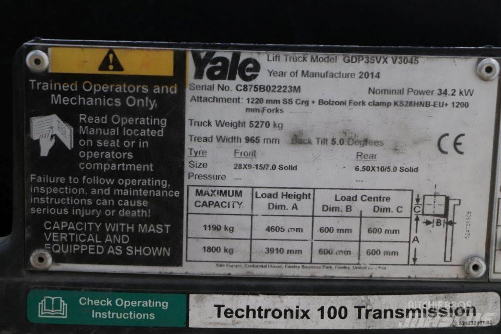 Yale GDP35VX Diesel gaffeltrucks