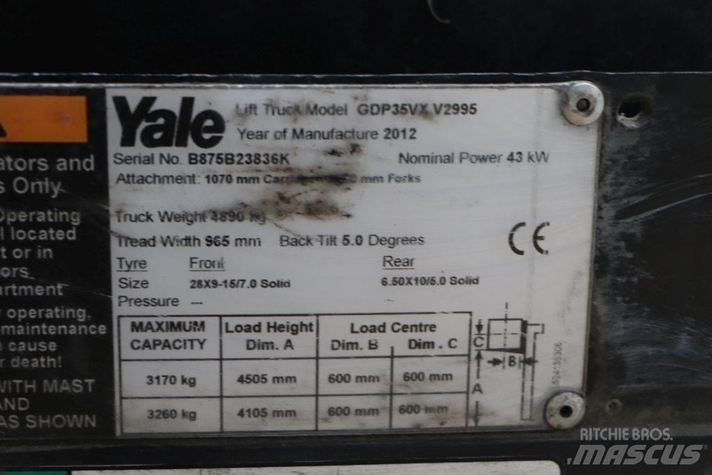 Yale GDP35VX Diesel gaffeltrucks