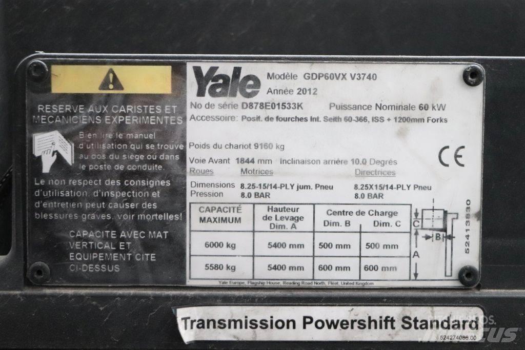 Yale GDP60VX Diesel gaffeltrucks