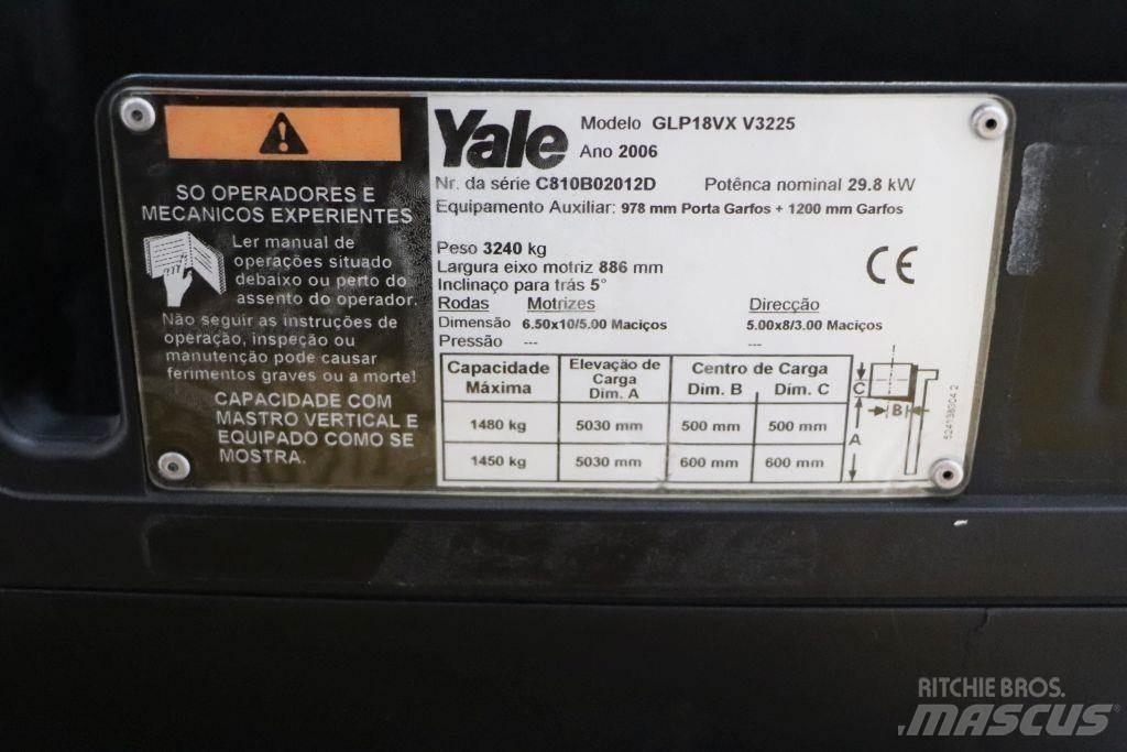 Yale GLP18VX LPG gaffeltrucks