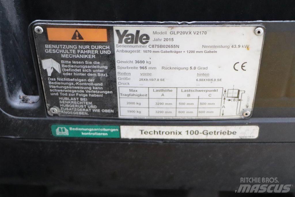 Yale GLP20VX LPG gaffeltrucks