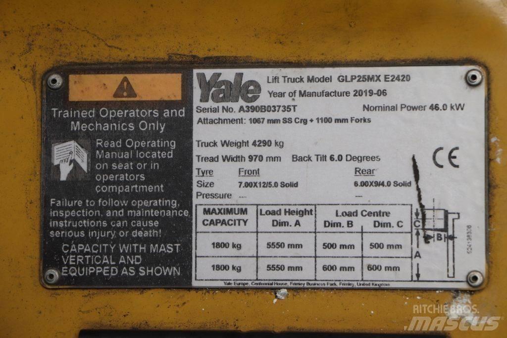 Yale GLP25MX LPG gaffeltrucks