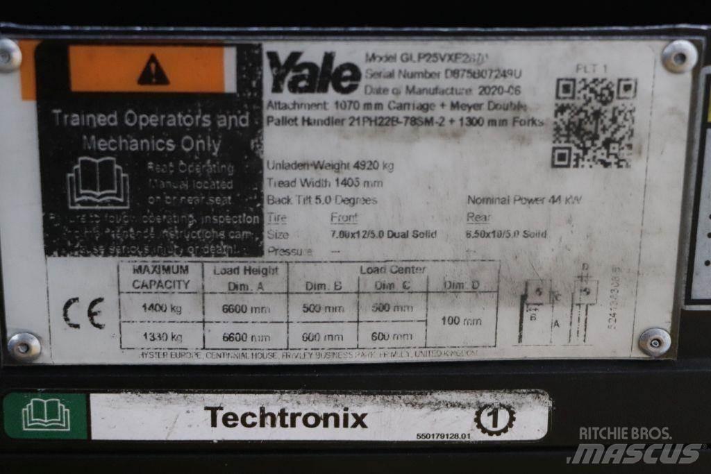 Yale GLP25VX LPG gaffeltrucks