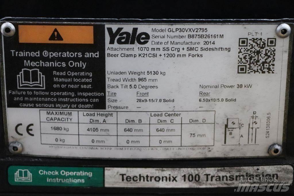 Yale GLP30VX LPG gaffeltrucks