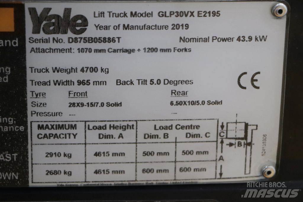 Yale GLP30VX LPG gaffeltrucks