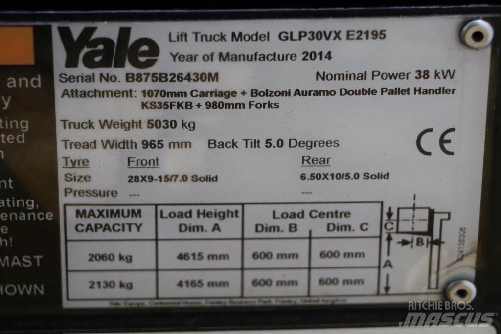 Yale GLP30VX LPG gaffeltrucks