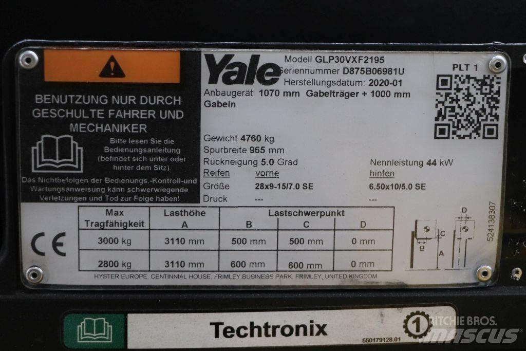 Yale GLP30VX LPG gaffeltrucks