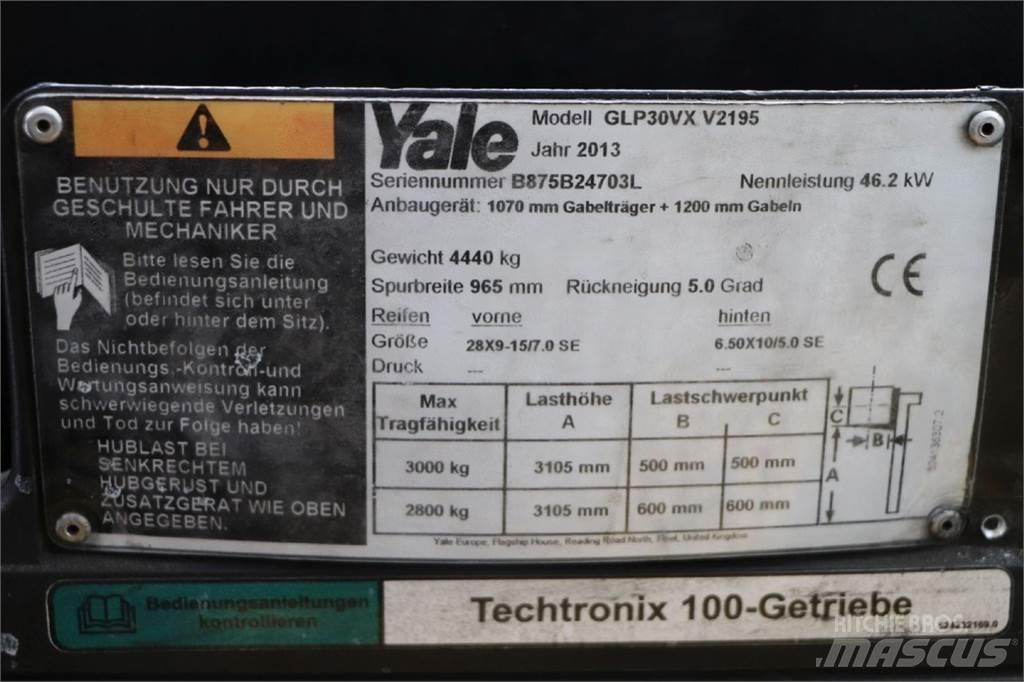 Yale GLP30VX LPG gaffeltrucks