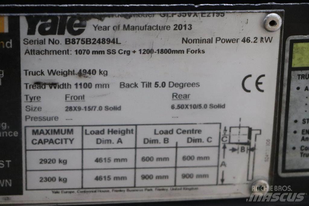 Yale GLP35VX LPG gaffeltrucks