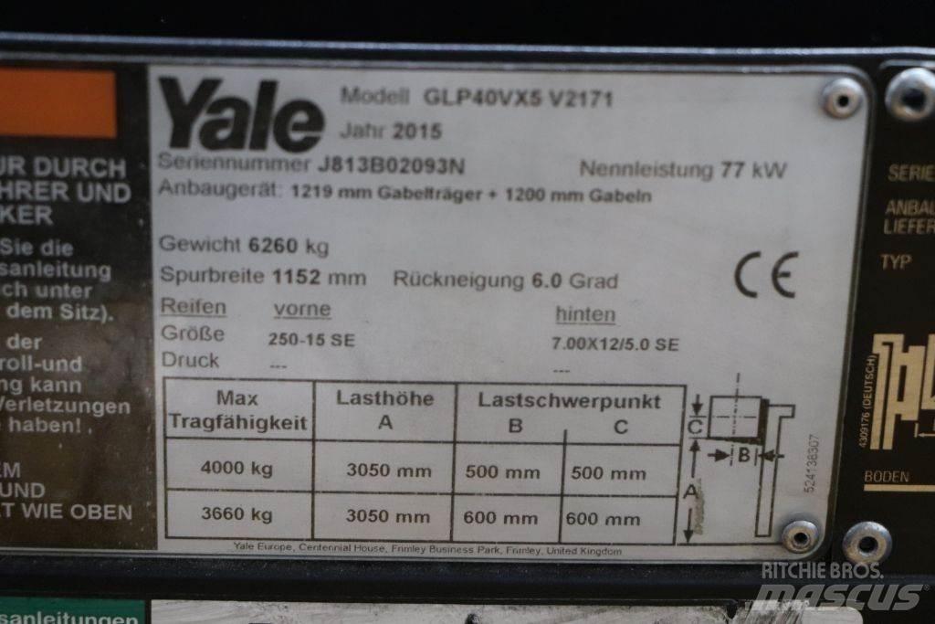 Yale GLP40VX5 LPG gaffeltrucks
