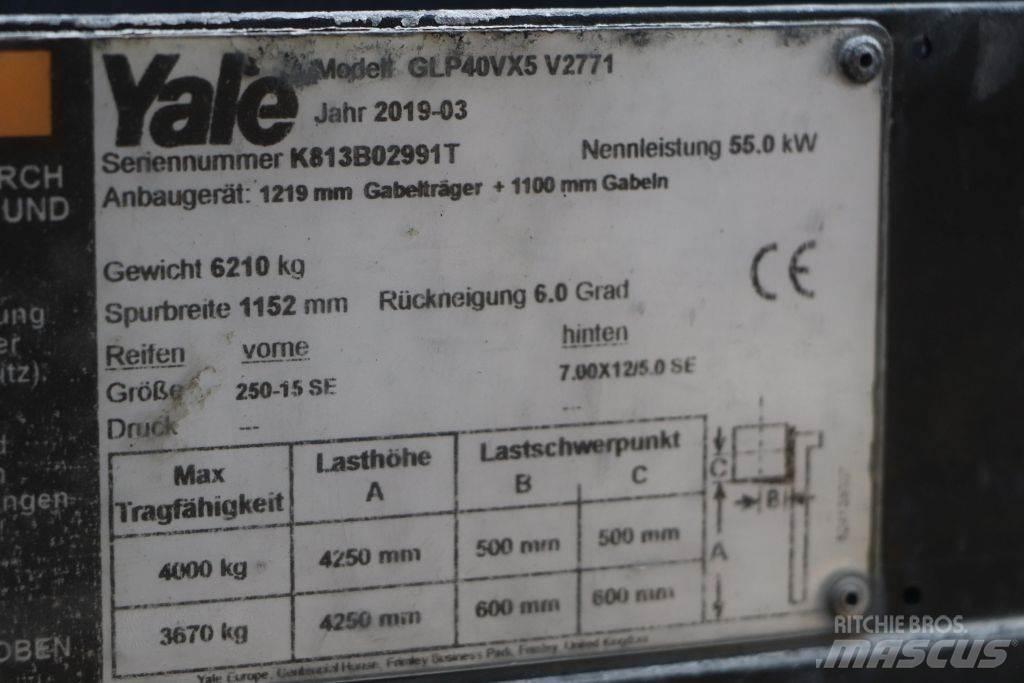 Yale GLP40VX5 LPG gaffeltrucks