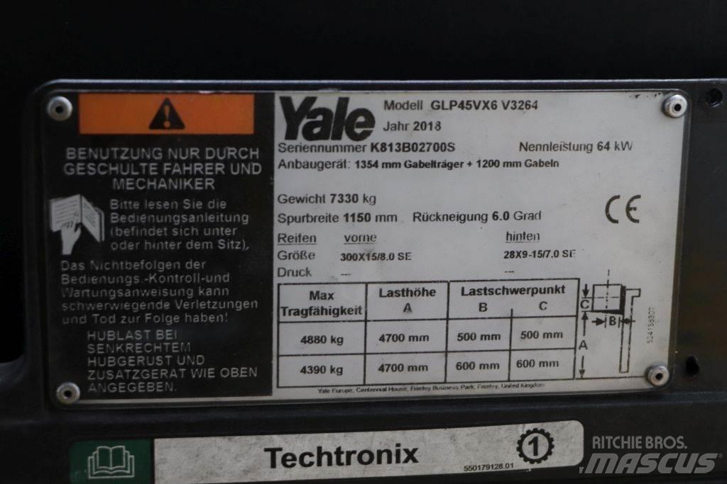 Yale GLP45VX6 LPG gaffeltrucks