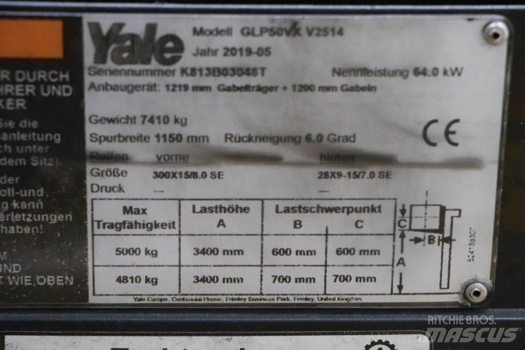 Yale GLP50VX LPG gaffeltrucks