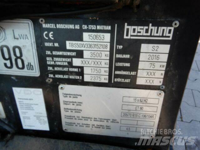 Boschung S2 Fejemaskiner