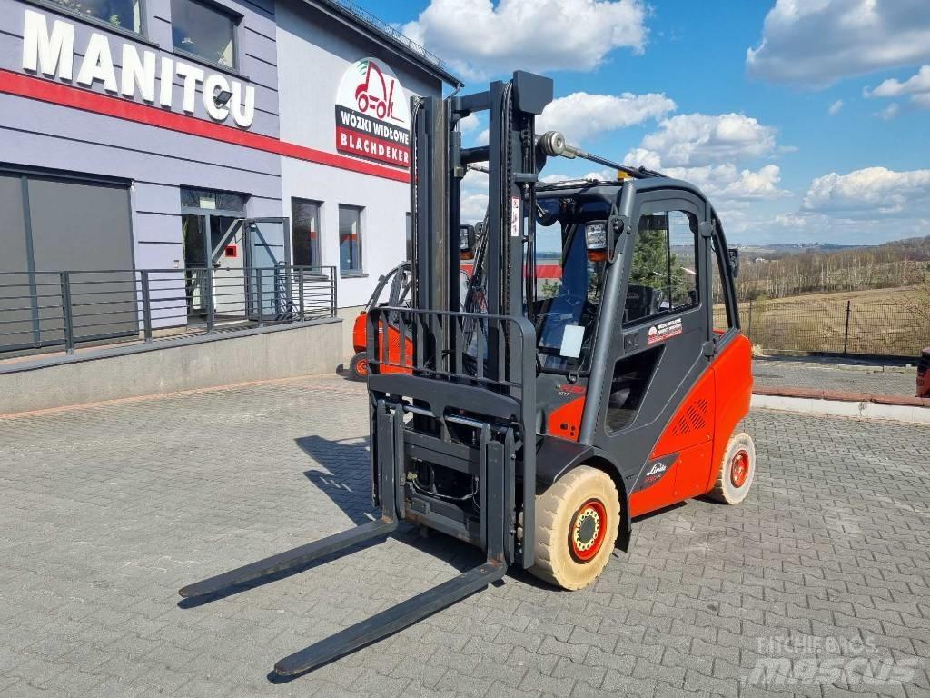 Linde H30T-02 LPG gaffeltrucks