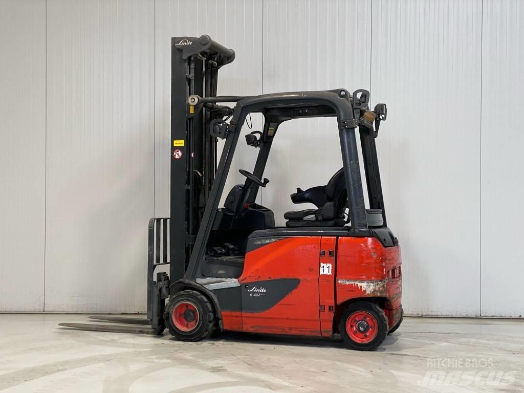 Linde E20PH-02 El gaffeltrucks