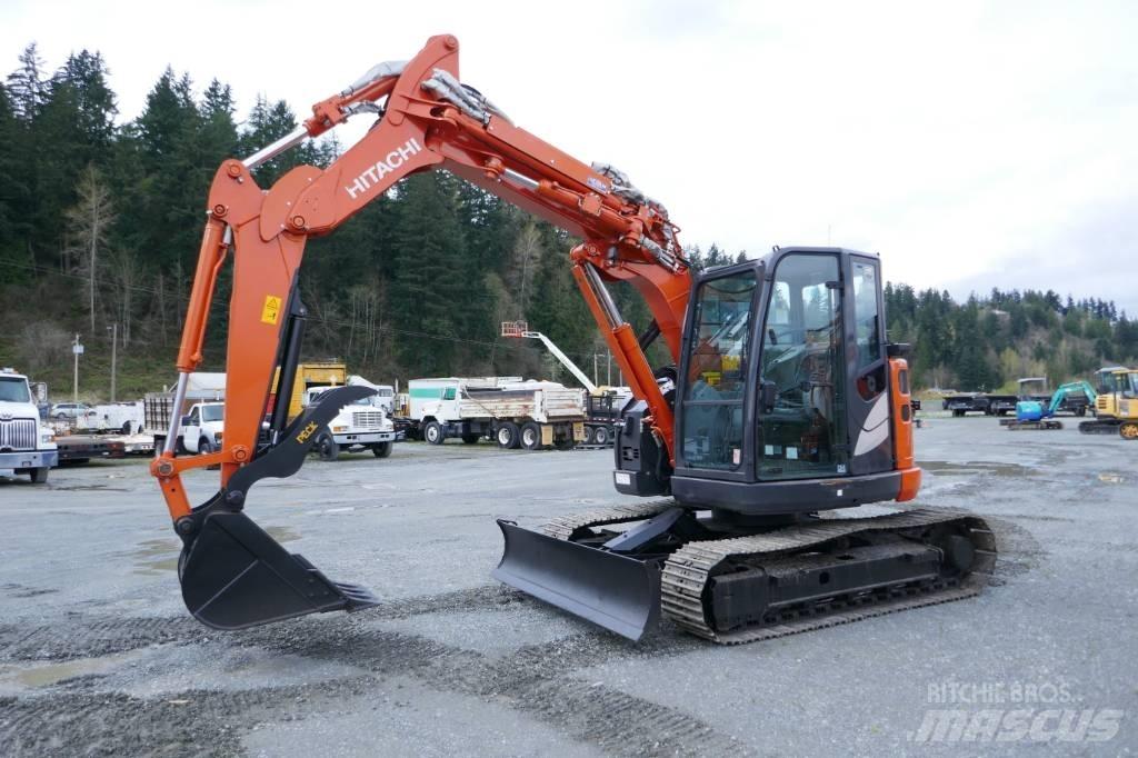 Hitachi ZX75UR-5B Gravemaskiner på larvebånd