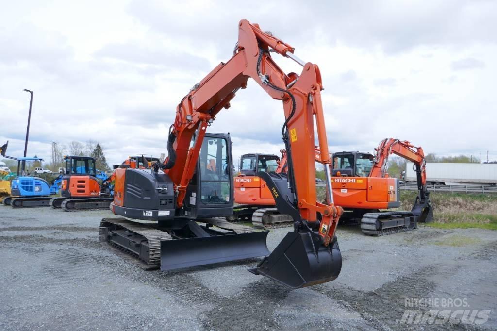 Hitachi ZX75UR-5B Gravemaskiner på larvebånd