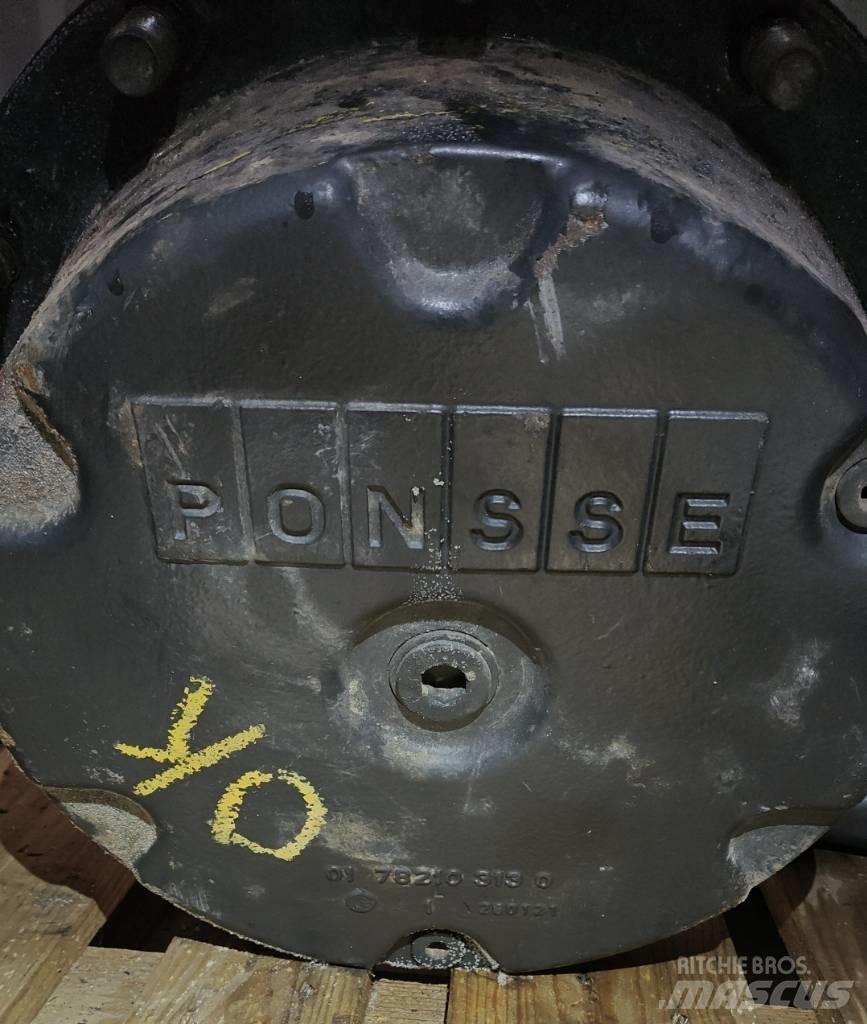 Ponsse C50 Booms og dippers