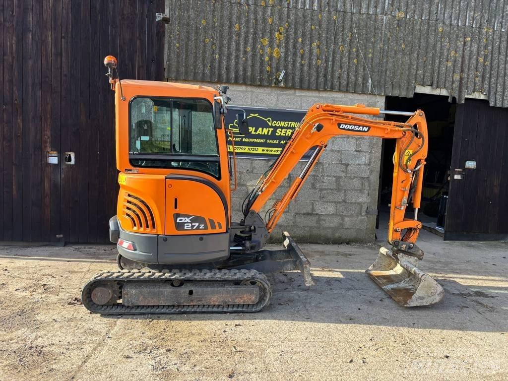 Doosan DX 27 Z Minigravemaskiner