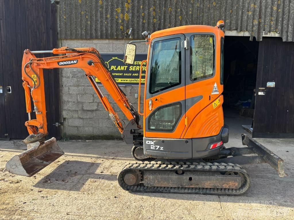 Doosan DX 27 Z Minigravemaskiner