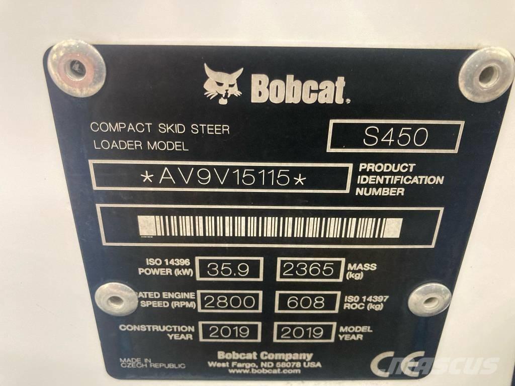 Bobcat S 450 MYYTY! Minilæsser - skridstyret