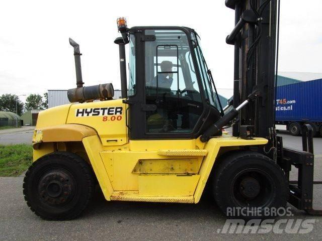 Hyster H8.00XM LPG gaffeltrucks