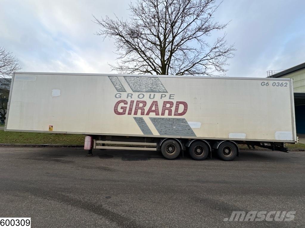 Samro gesloten bak Semi-trailer med fast kasse