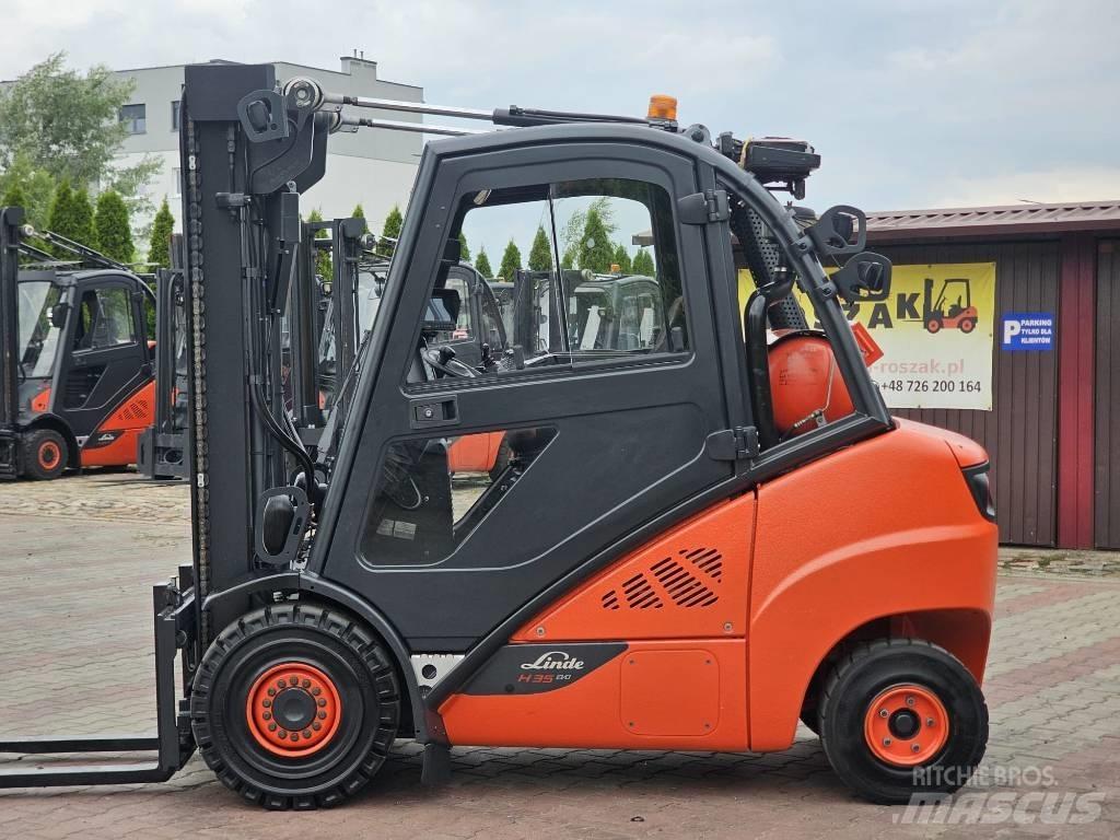Linde H35T-02 LPG gaffeltrucks