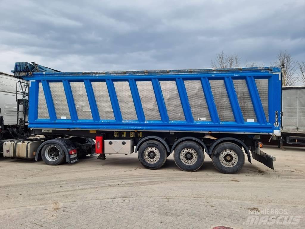  Adamoli S37 PAL Skip loader semi-trailere
