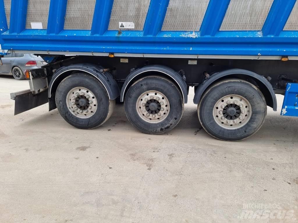  Adamoli S37 PAL Skip loader semi-trailere