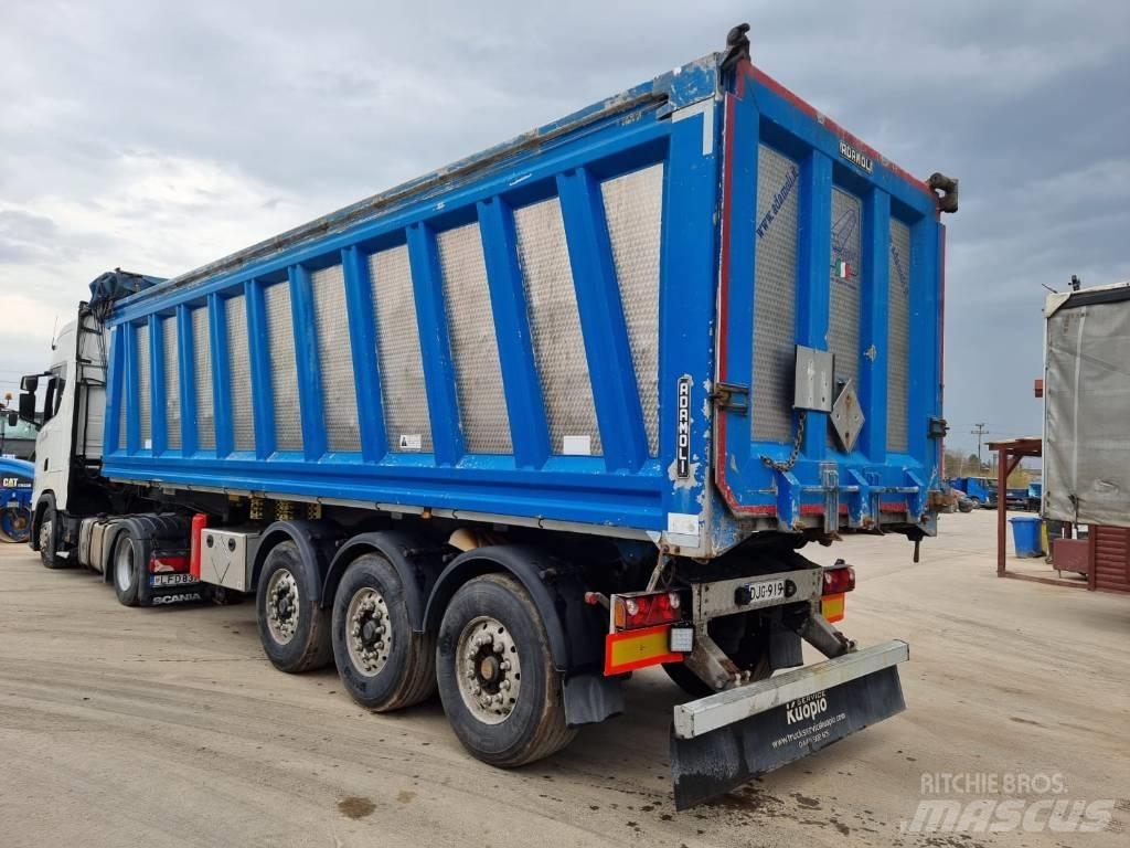  Adamoli S37 PAL Skip loader semi-trailere