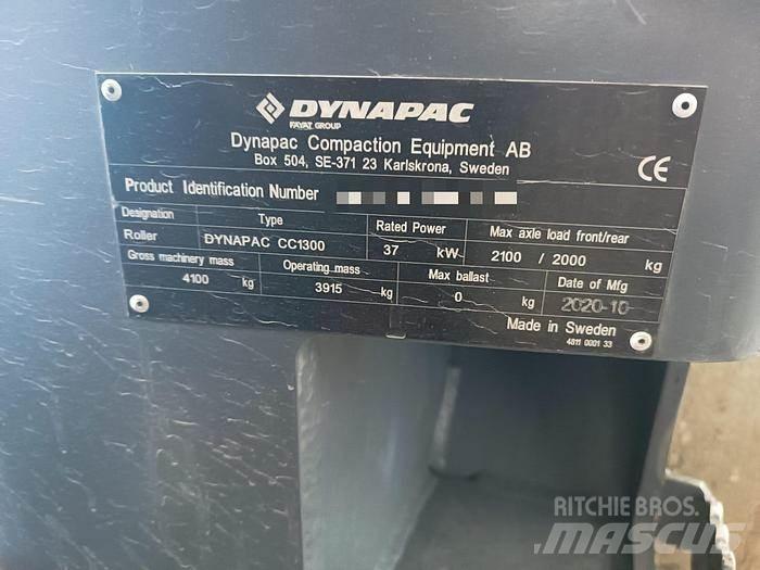 Dynapac CC1300 Jordvibrationstromler