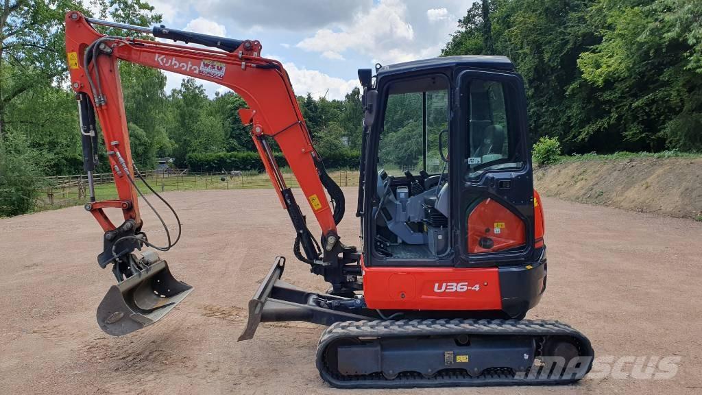 Kubota U 36-4 Minigravemaskiner