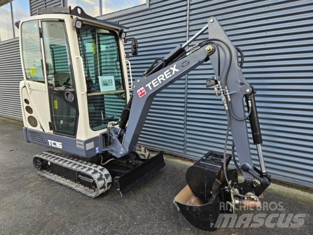 Terex tc16 Minigravemaskiner