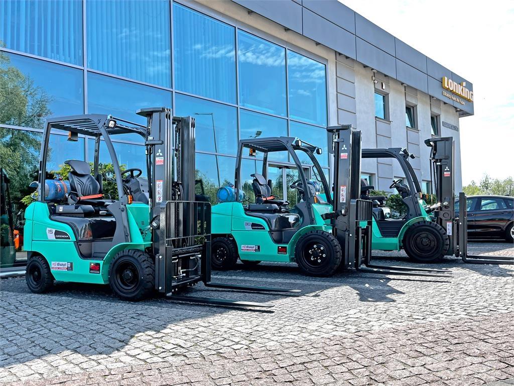 Mitsubishi FG15N LPG gaffeltrucks