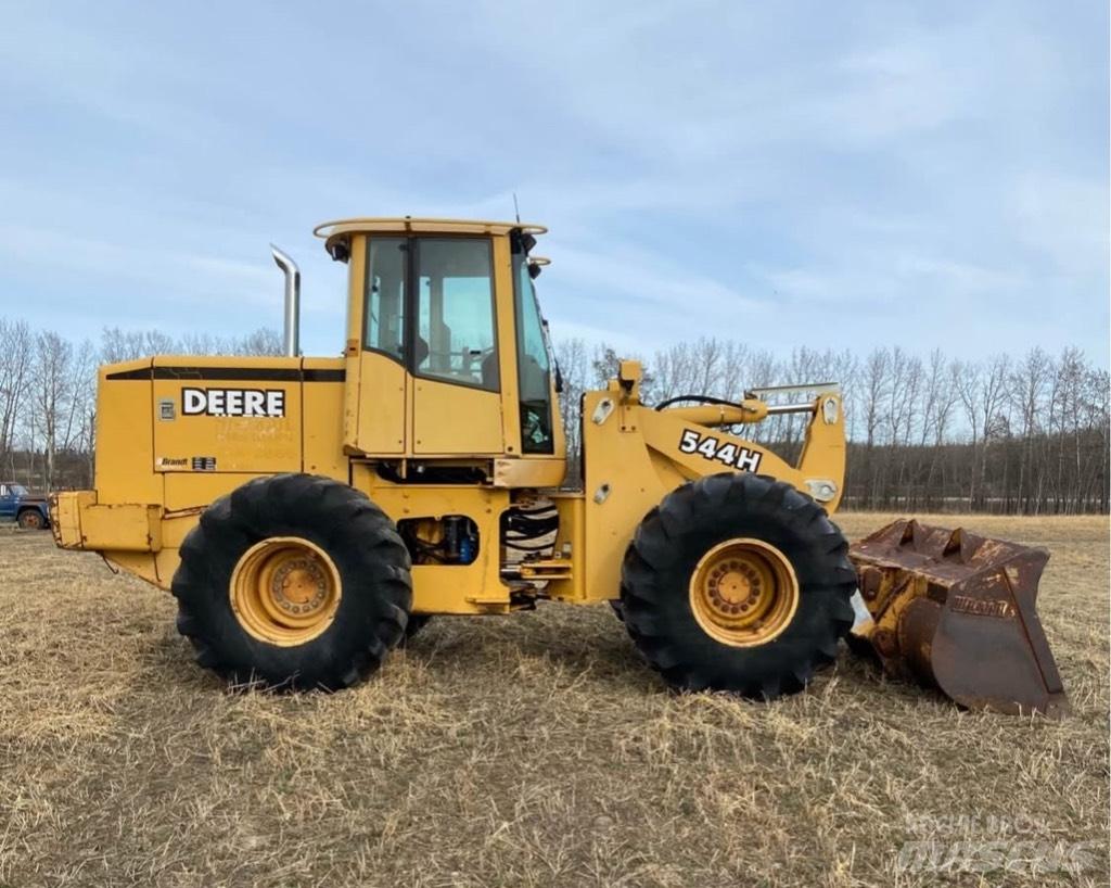 DEERE 544H Læssemaskiner på hjul