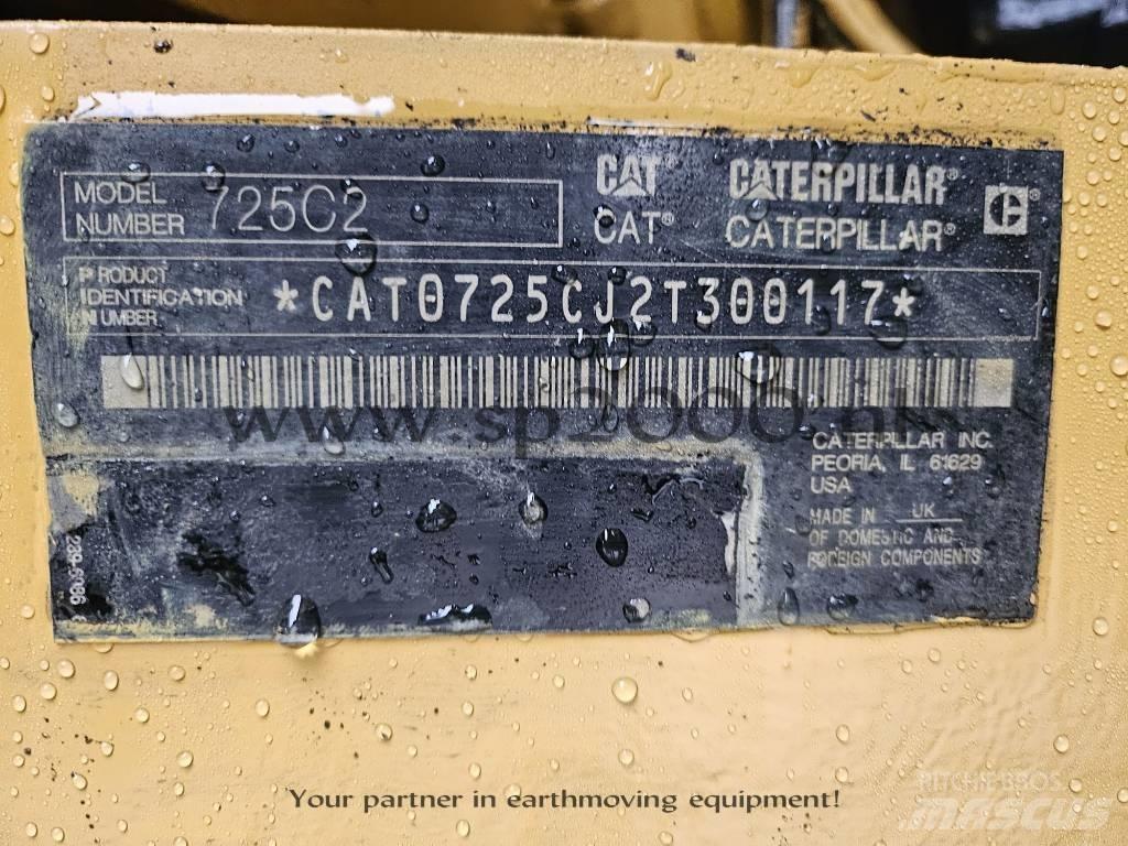 CAT 725C2 Terrængående lastbiler