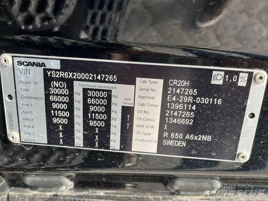 Scania R 650 Trækkere