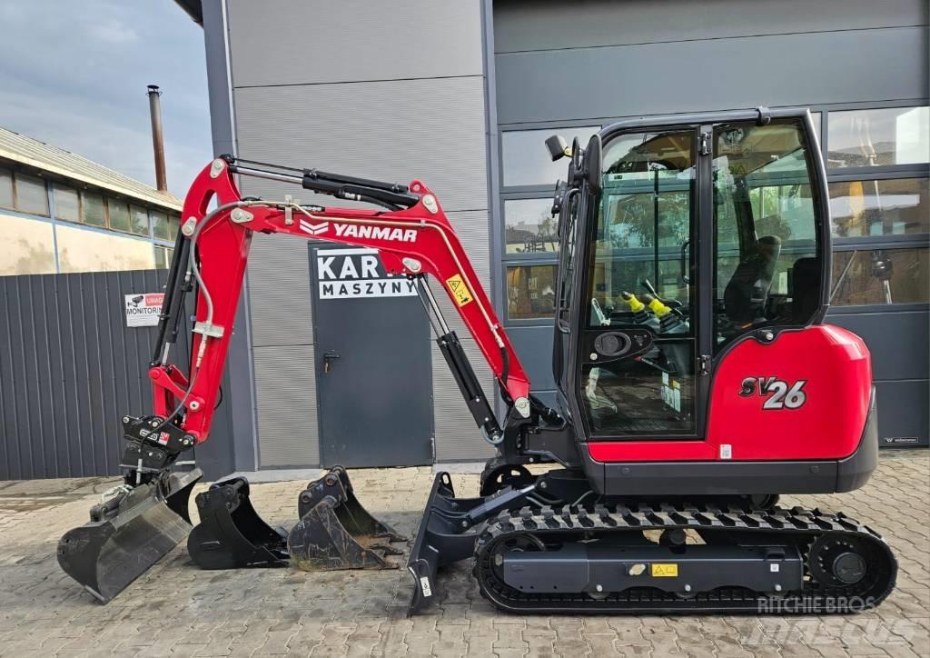 Yanmar SV 26 Minigravemaskiner