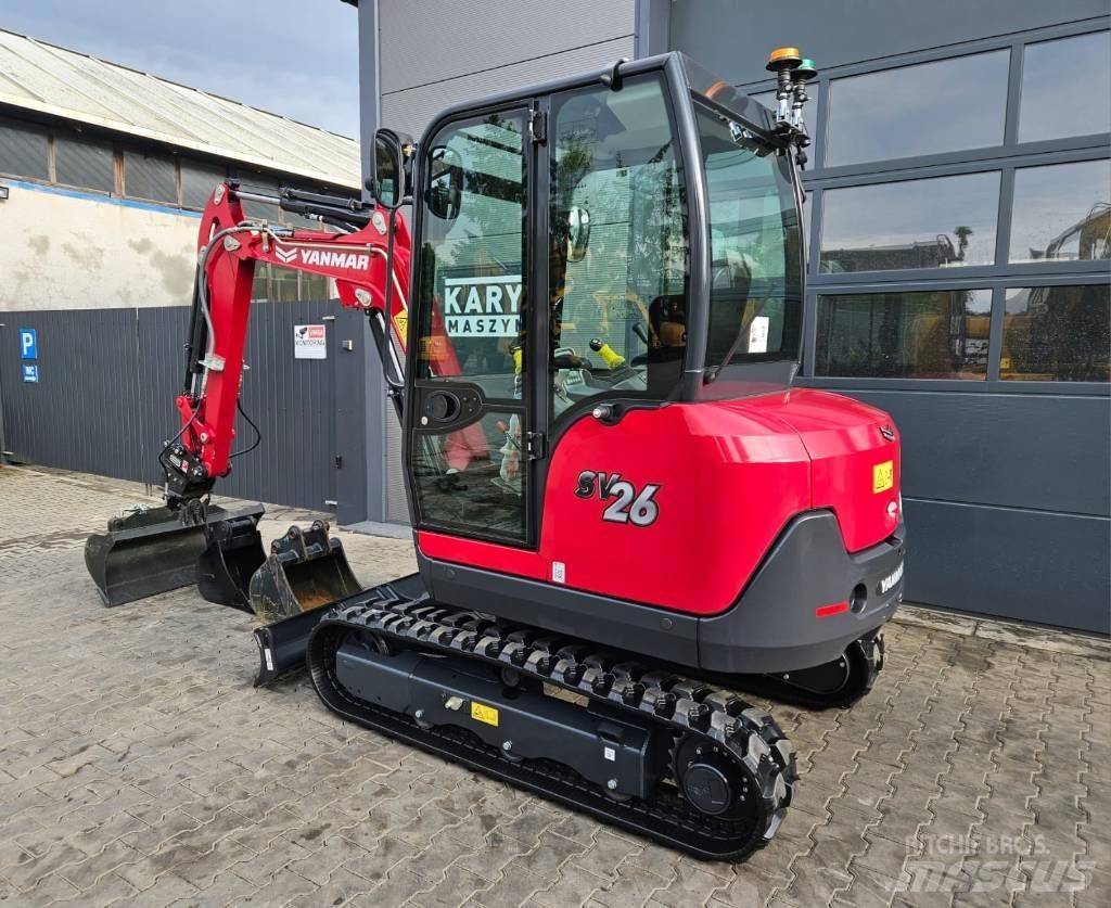 Yanmar SV 26 Minigravemaskiner
