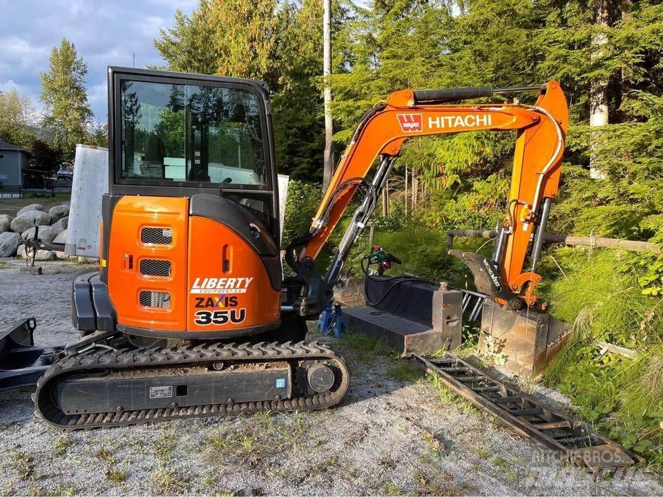 Hitachi ZX 35 Minigravemaskiner