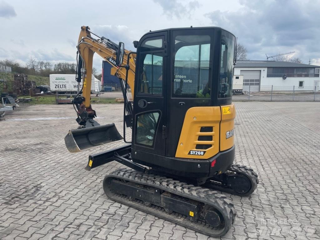 Sany SY 26 U Minigravemaskiner
