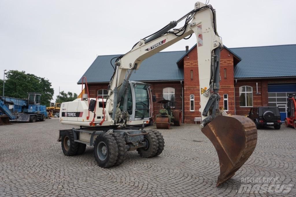 Terex TW 160 Gravemaskiner på hjul