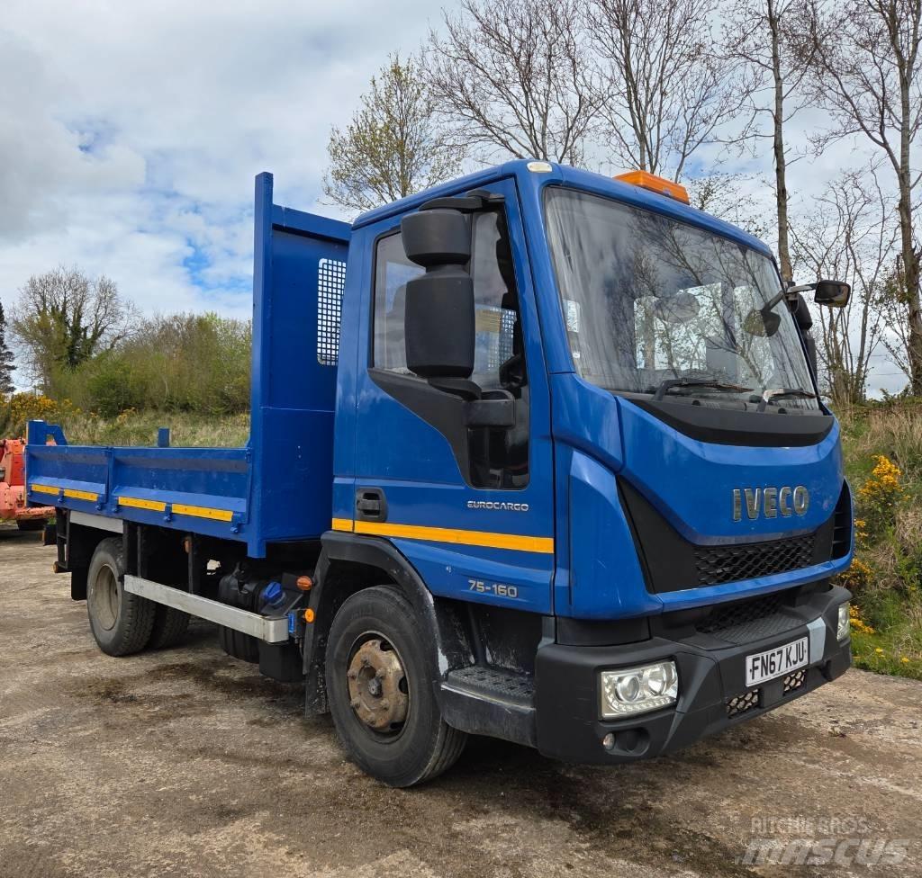 Iveco 75E 16 Lastbiler med tip