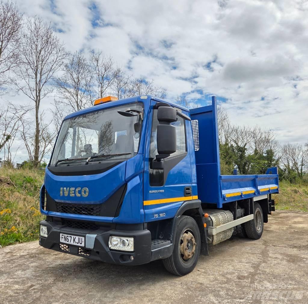 Iveco 75E 16 Lastbiler med tip