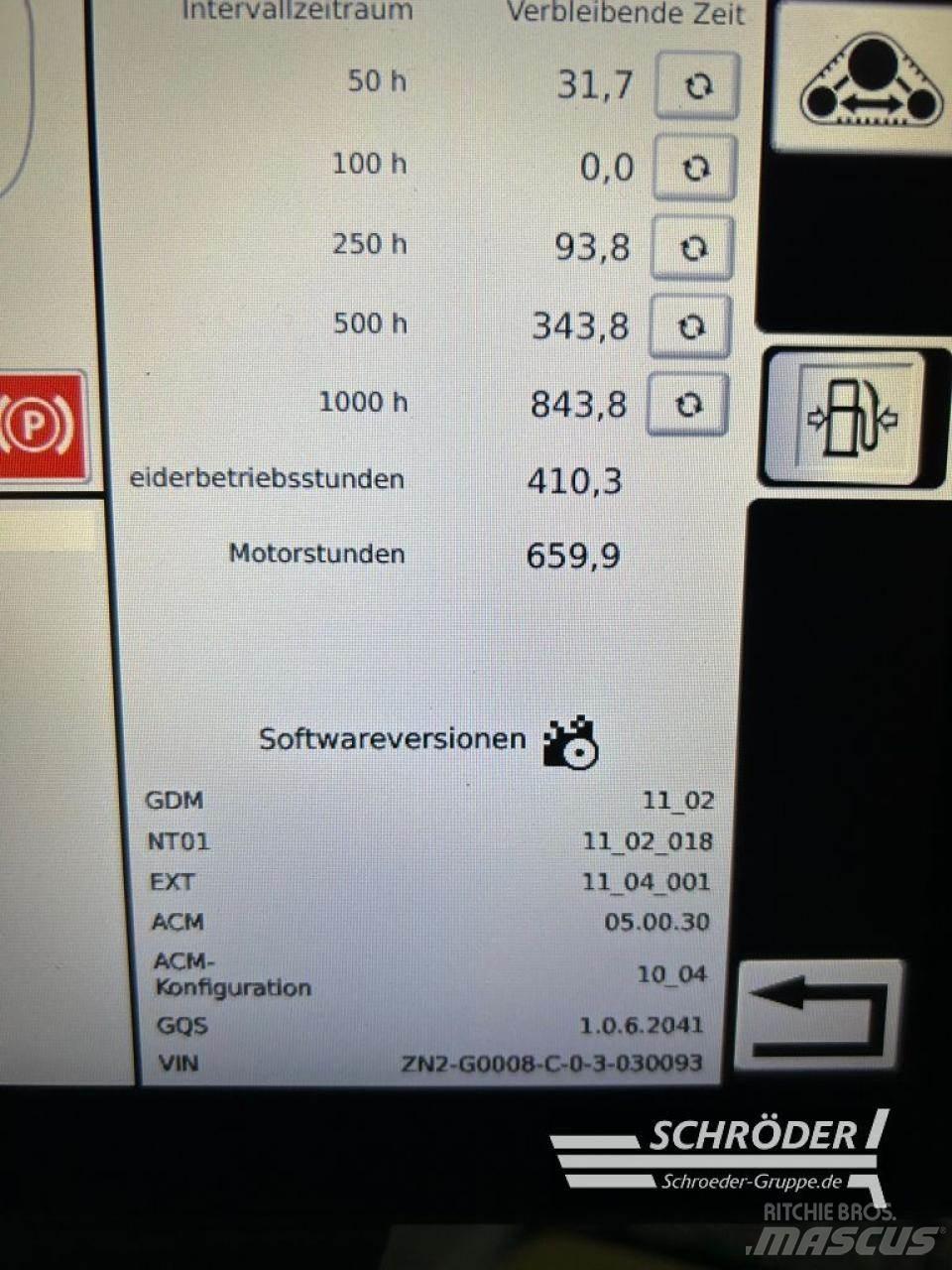 Fendt IDEAL 8 T Mejetærskere